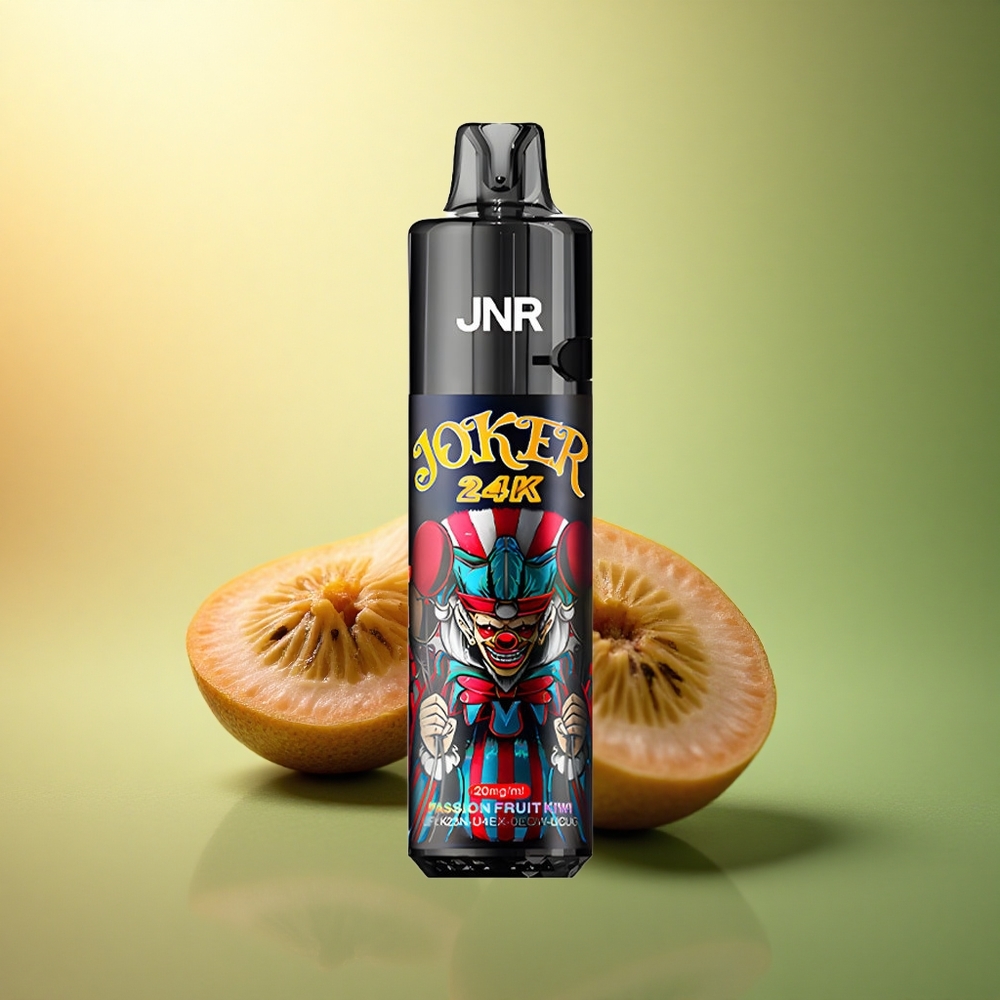 JNR Joker 24K فاكهة العاطفة والكيوي مع بطارية 800mAh ومحتوى نيكوتين 2%