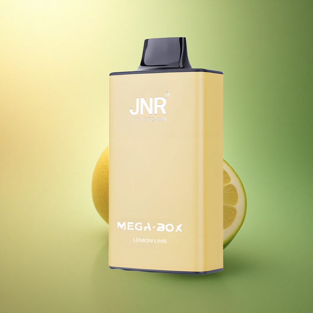 JNR Mega Box 25000 ليمون ولايم - 30مل سائل إلكتروني - 850مللي أمبير ساعة