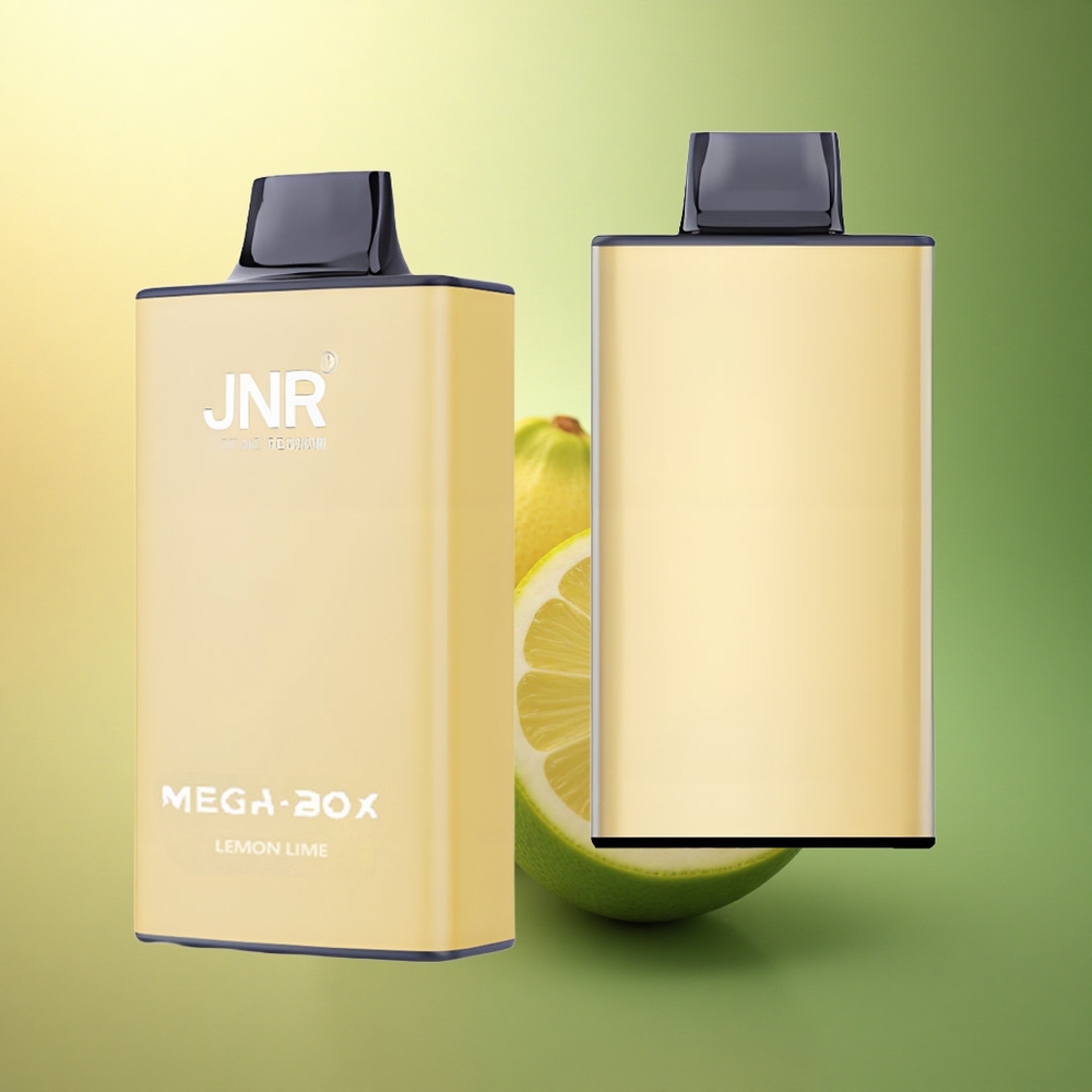 JNR Mega Box 25000 ليمون ولايم - 30مل سائل إلكتروني - 850مللي أمبير ساعة