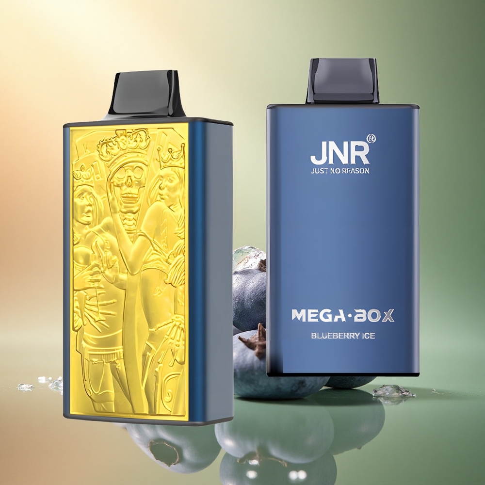 JNR Mega Box 25000 توت أزرق مثلج 30مل 850مللي أمبير