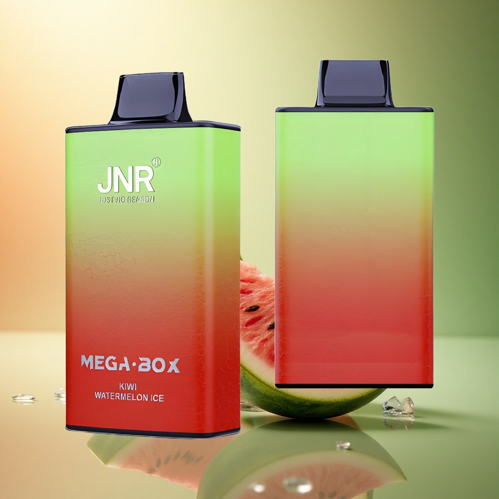 JNR Mega Box 25000 كيوي بطيخ مثلج بسعة 30 مل وبطارية 850 مللي أمبير