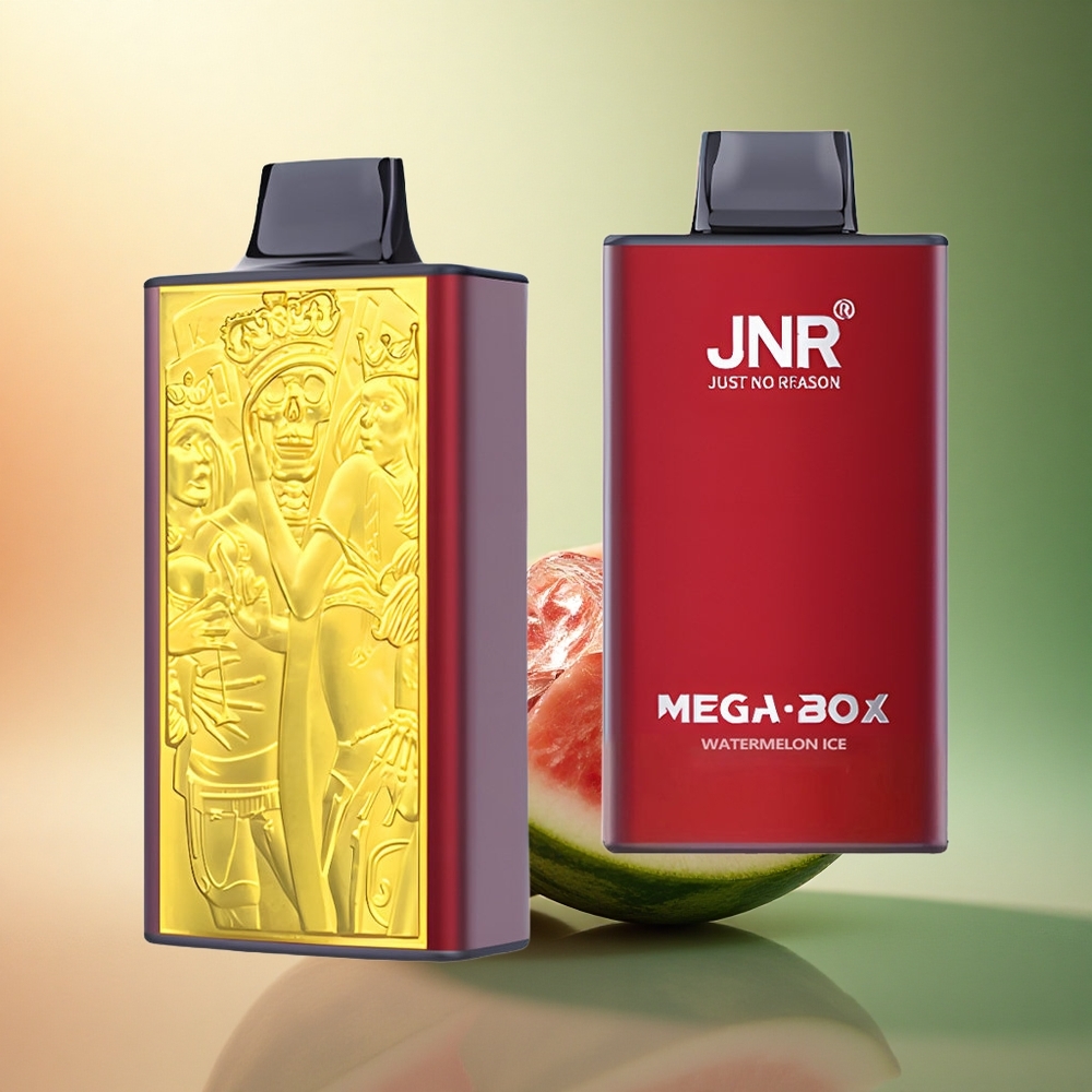 JNR Mega Box 25000 بطيخ مثلج ببطارية 850mAh ونيكوتين 2%