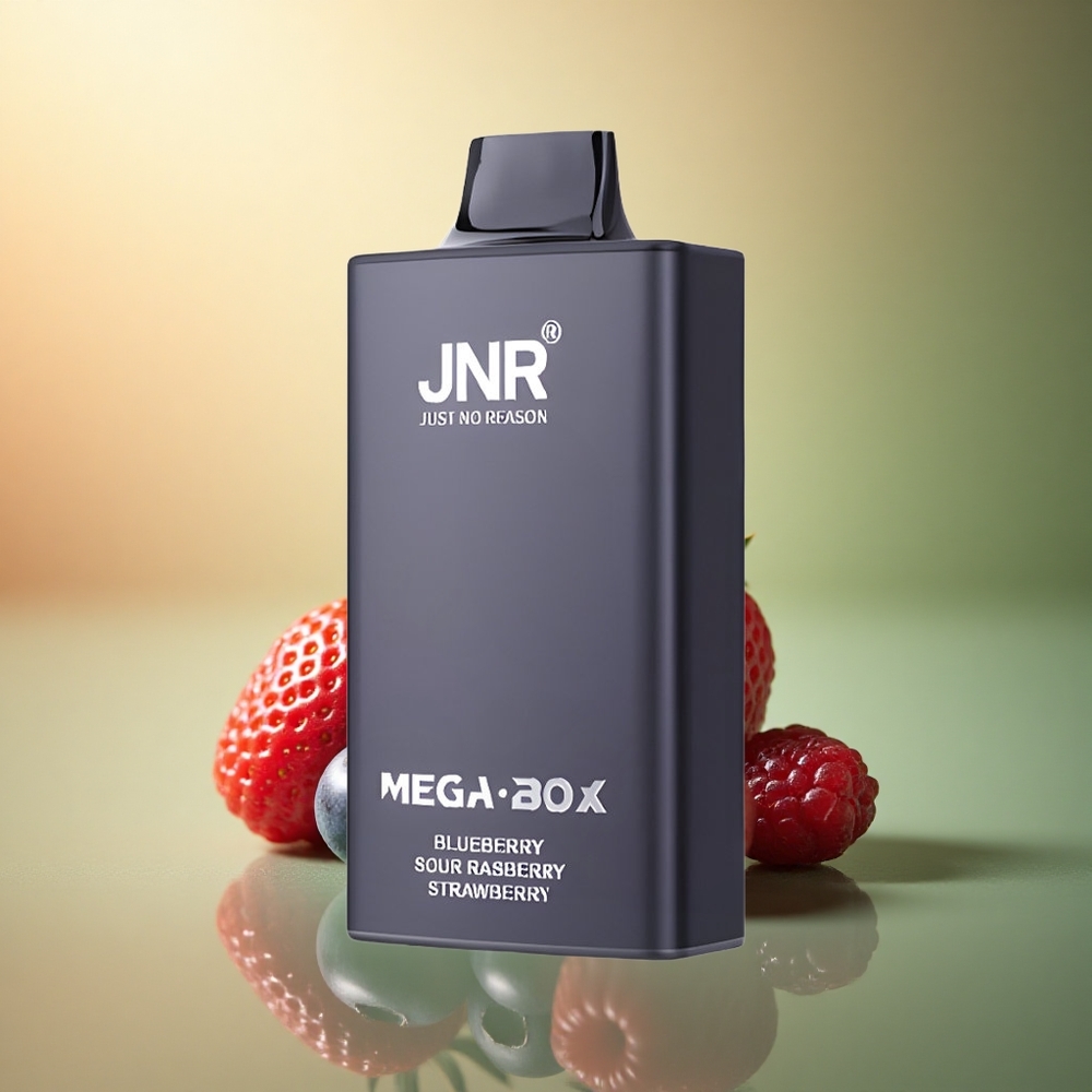 JNR Mega Box 25000 توت أزرق حامض توت العليق فراولة مع سعة بطارية 850mAh