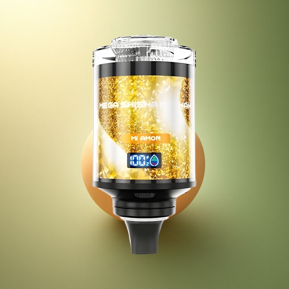 JNR Mega Shisha Hookah 100K حبّي 2200 مللي أمبير 60 ملليلتر