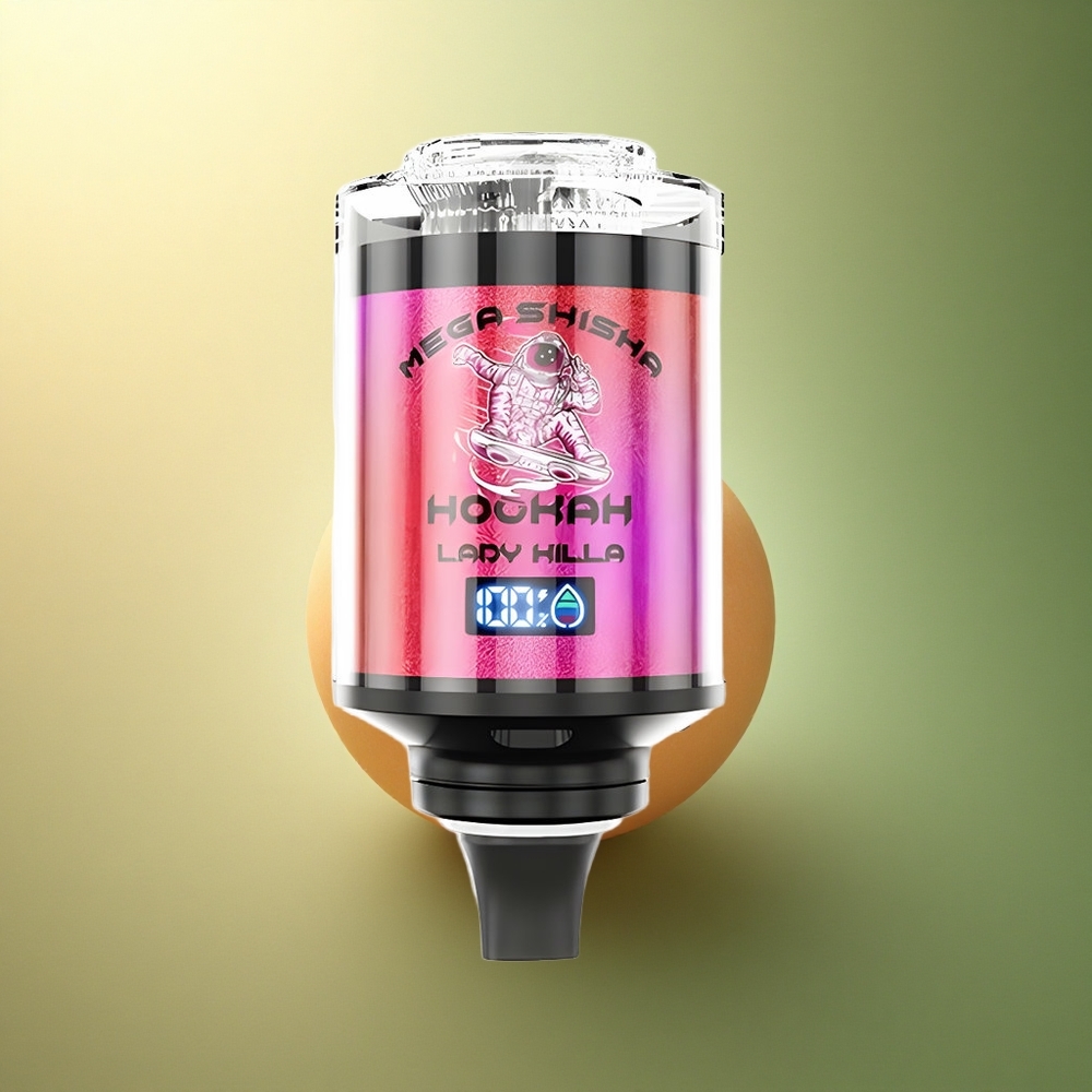 JNR Mega Shisha Hookah 100K سيدة القاتلة 2200mAh 2% نيكوتين