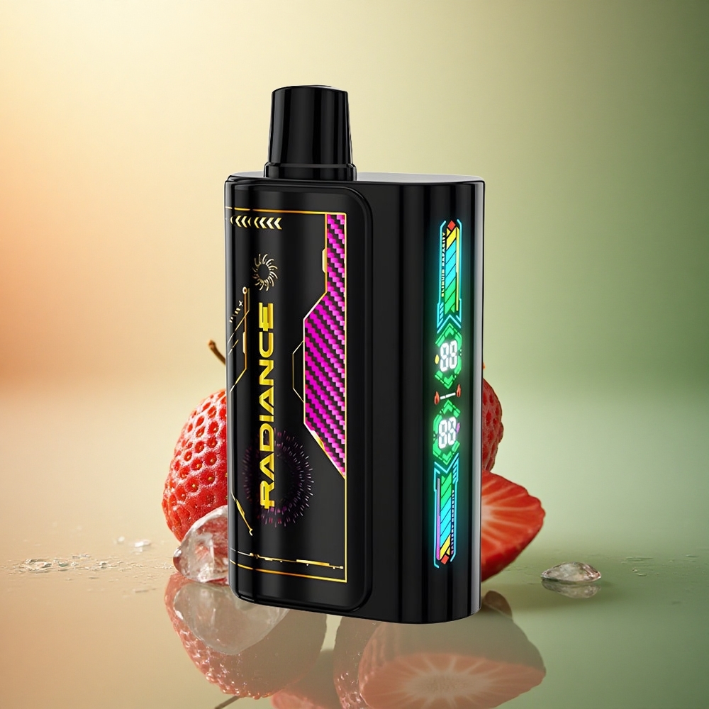 JNR Radiance 31000 فراولة آيس 28مل 2% نيكوتين 950 مللي أمبير