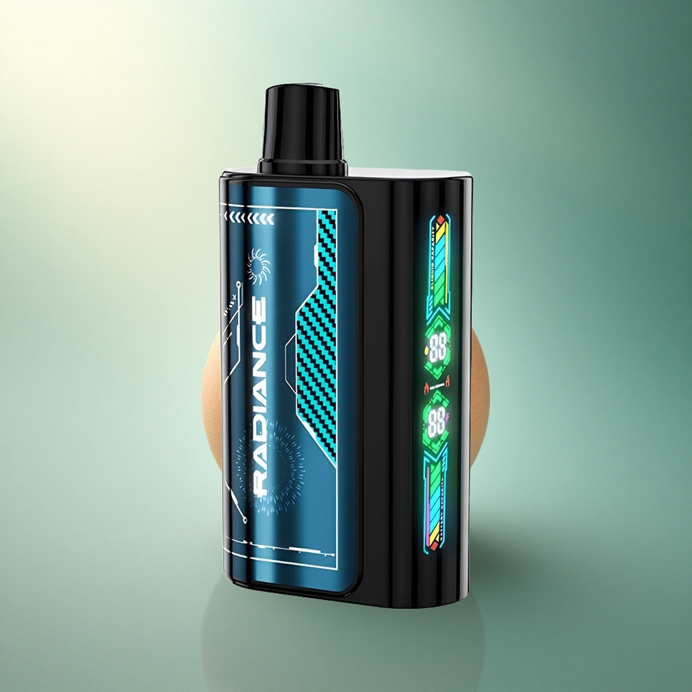 JNR Radiance 31000 بلو راز آيس بمحتوى نيكوتين 2٪ وشاشة ذكية وبطارية 950 مللي أمبير