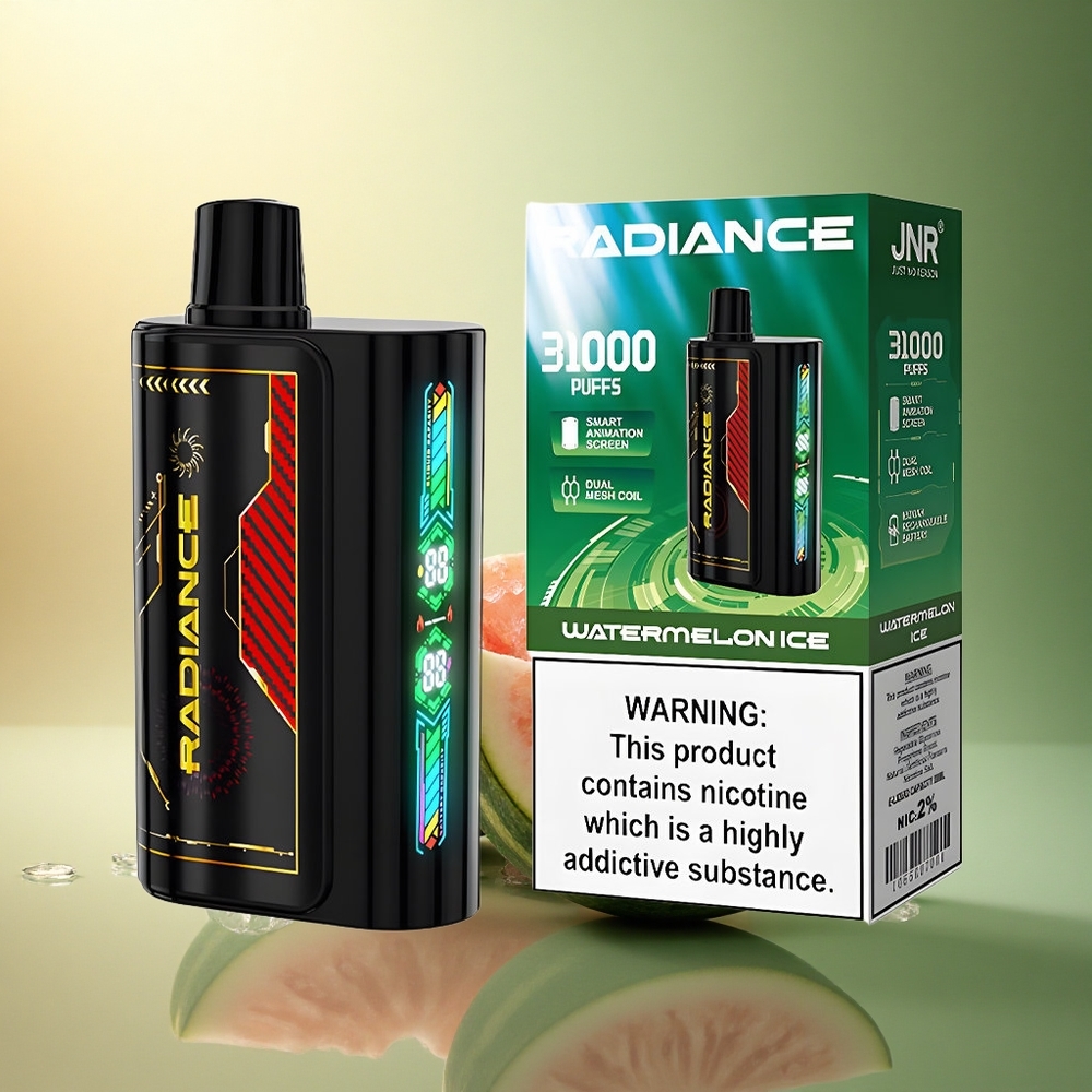 JNR Radiance 31000 بطيخ مثلج بشاشة ذكية و 950 مللي أمبير