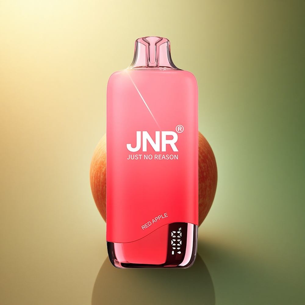 JNR Rainbow 10500 التفاحة الحمراء - بطارية 600mAh - خزان سائل 18 مل