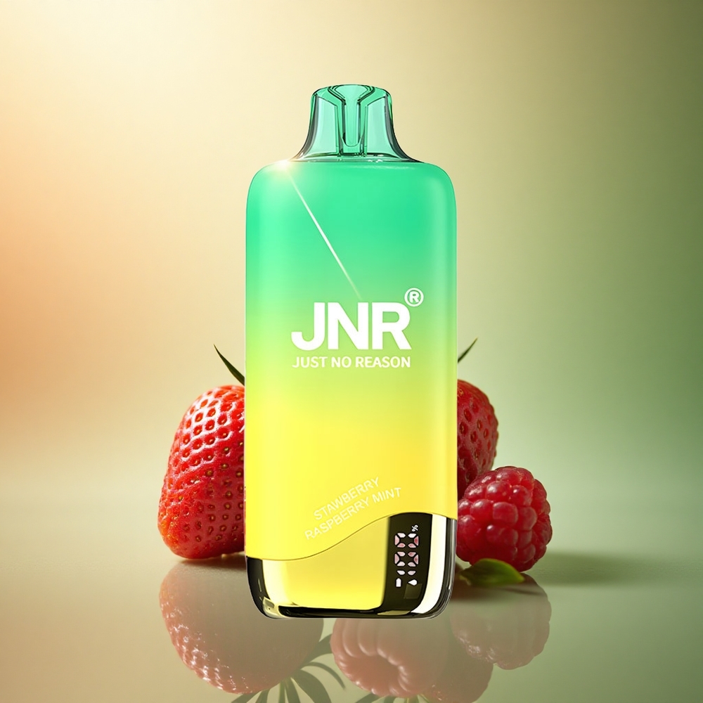 JNR Rainbow 10500 فراولة توت العليق بالنعناع 600mAh