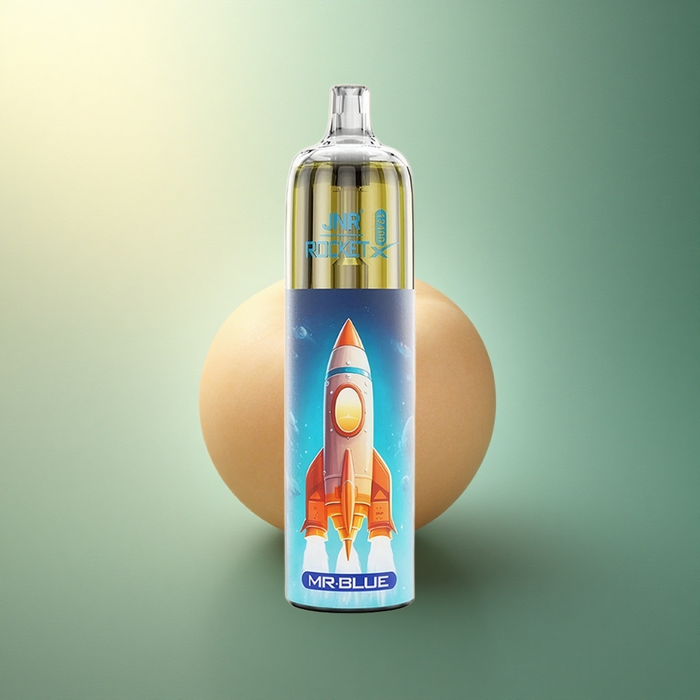 JNR Rocket-X 12400 السيد الأزرق مع ضبط تدفق الهواء ومصباح آر جي بي وملف شبكي 1.2 أوم