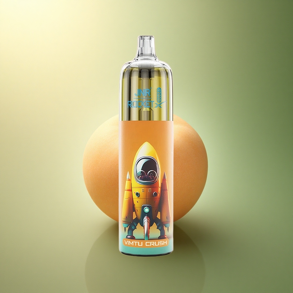 JNR Rocket-X 12400 فيمتو كراش مع ضبط تدفق الهواء ومحتوى نيكوتين 5%