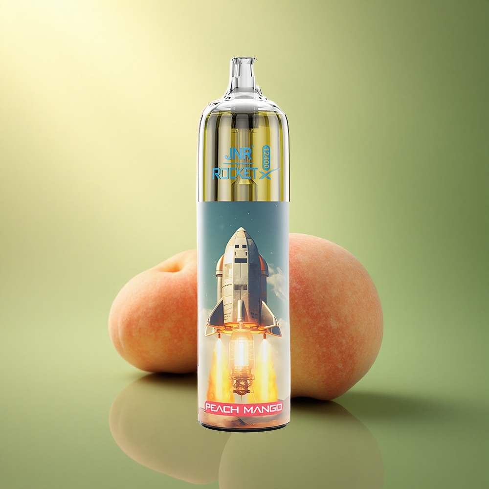 JNR Rocket-X 12400 خوخ مانجو مع ضبط تدفق الهواء وبطارية 850mAh