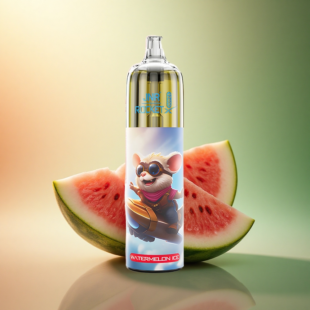 JNR Rocket-X 12400 بطيخ مثلج مع ضبط تدفق الهواء وبطارية 850mAh