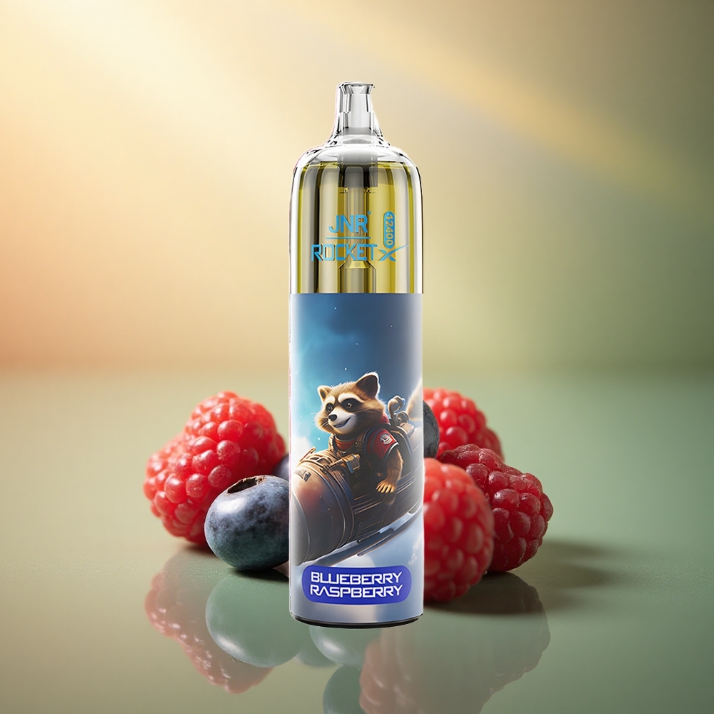 JNR Rocket-X 12400 توت أزرق - توت العليق مع ضوء RGB وشاحن نوع C