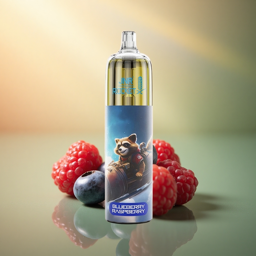 JNR Rocket-X 12400 توت أزرق - توت العليق مع ضوء RGB وشاحن نوع C