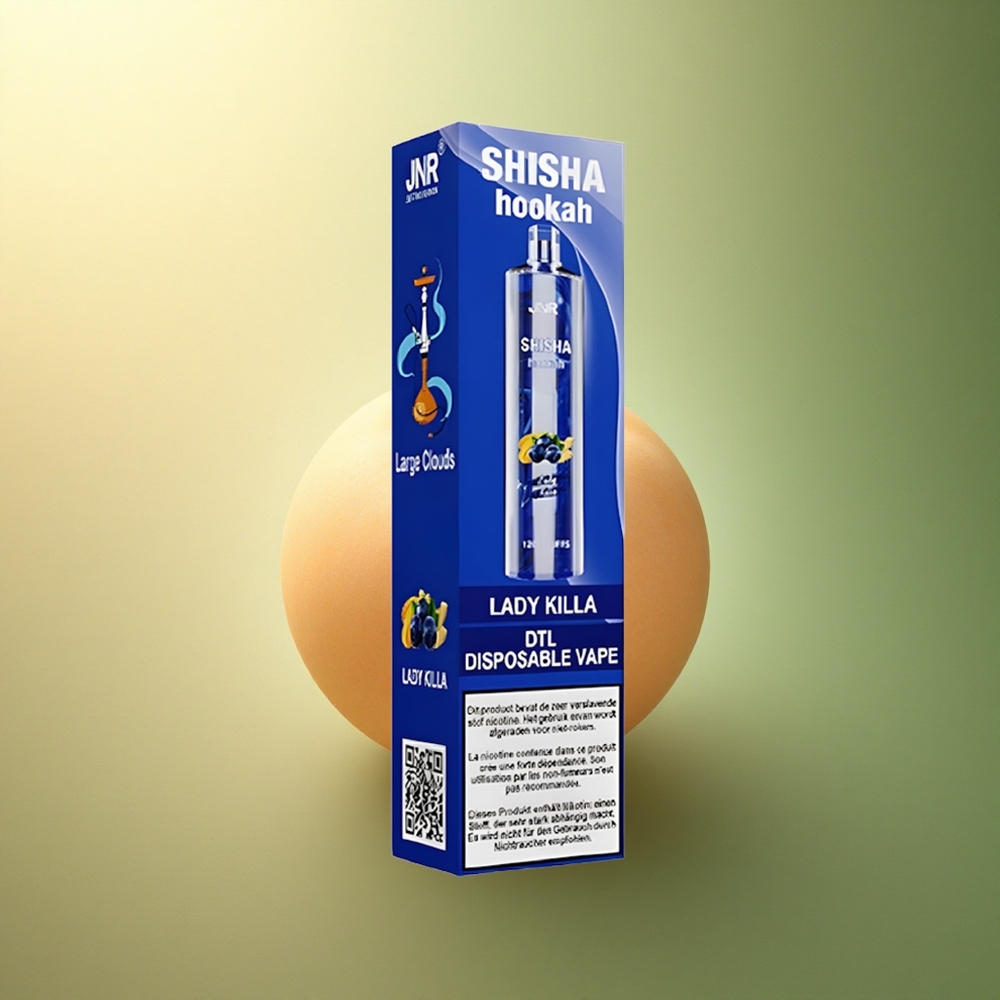 JNR Shisha Hookah 12000 سيدة القاتلة 24مل