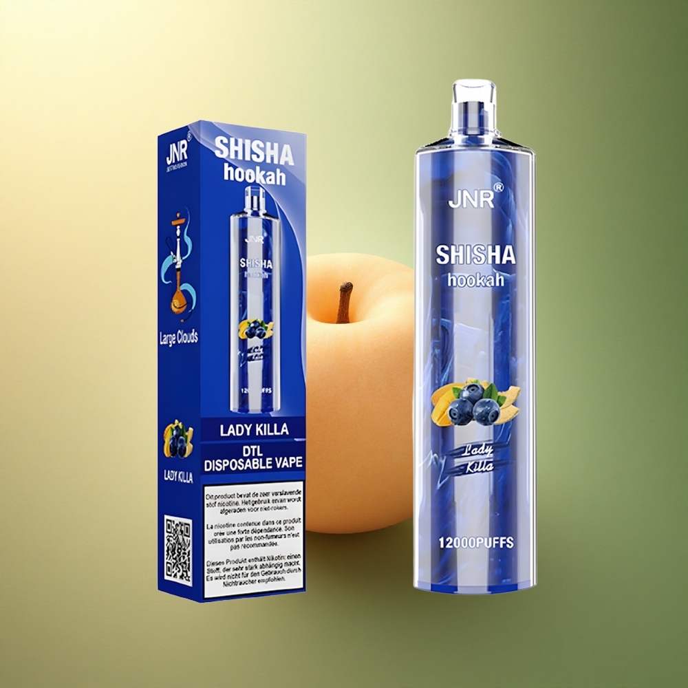 JNR Shisha Hookah 12000 سيدة القاتلة 24مل