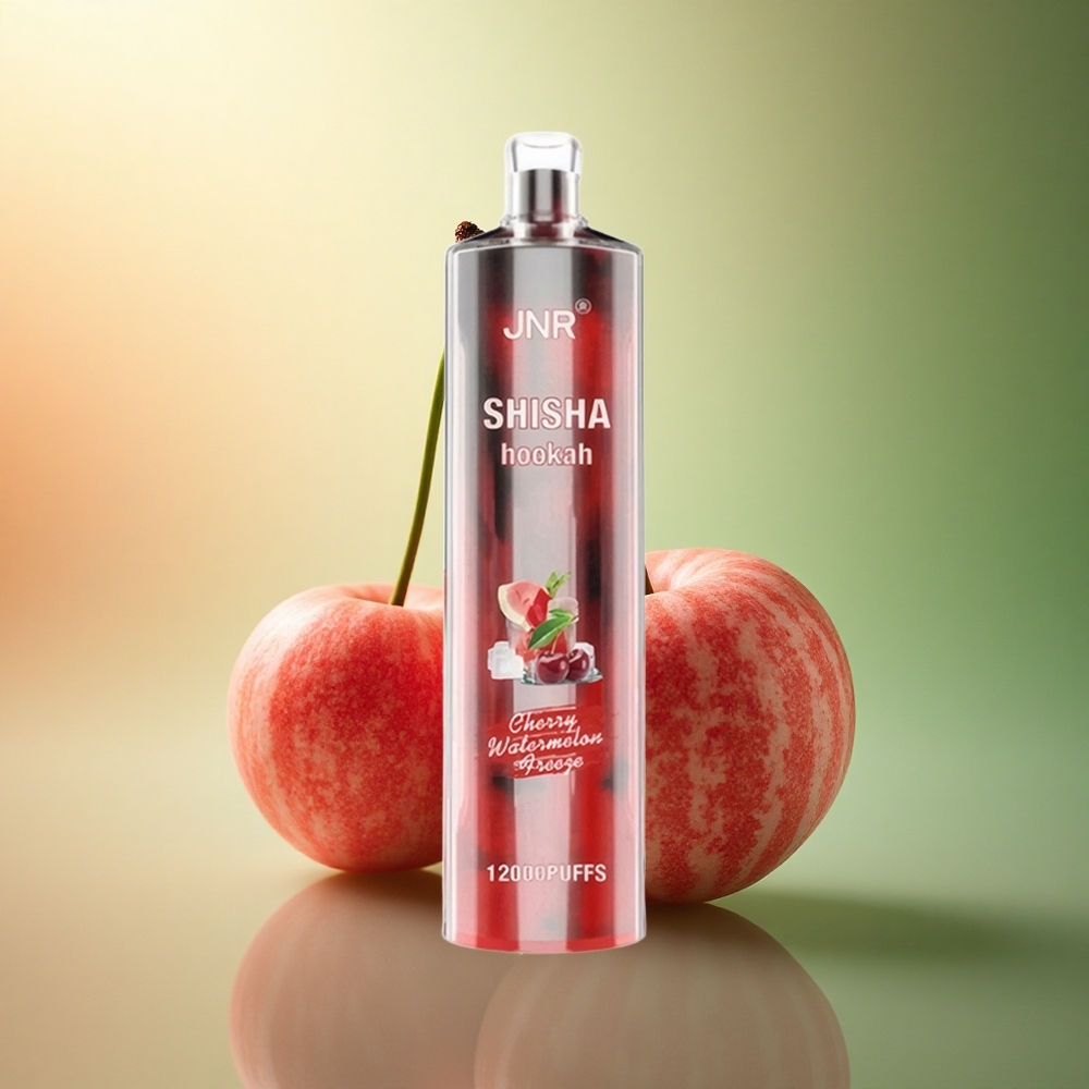 JNR Shisha Hookah 12000 كرز بطيخ مثلج 750 مللي أمبير