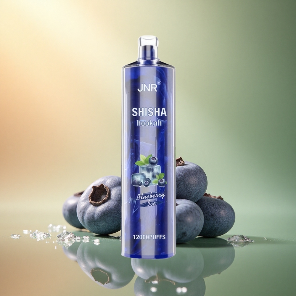 JNR Shisha Hookah 12000 توت أزرق مثلج 750mAh