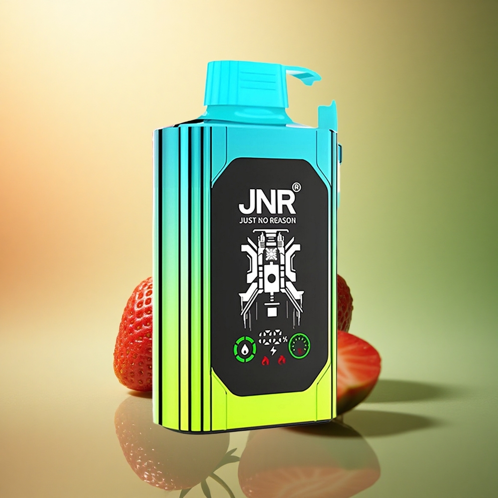 JNR Shisha Hookah Box 20500 فراولة كيوي بشاشة عالية الدقة وبطارية 1000 مللي أمبير