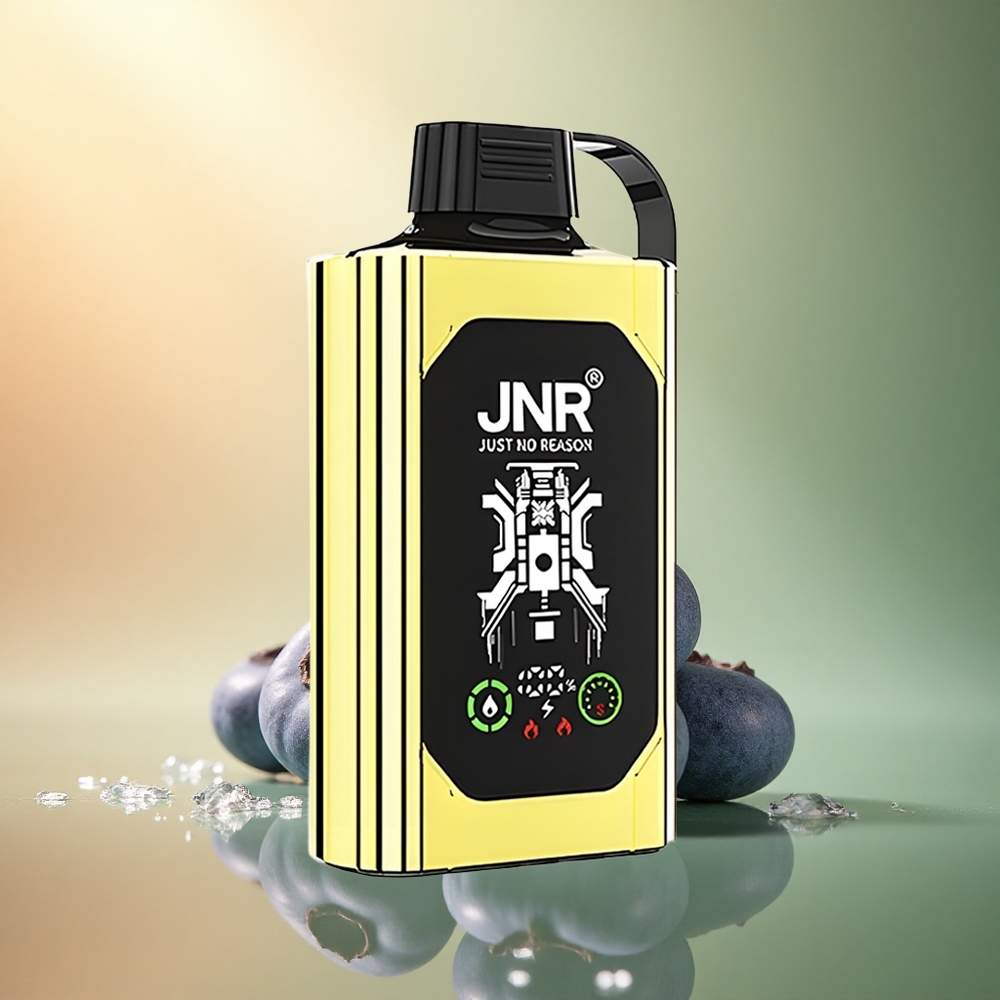 JNR Shisha Hookah Box 20500 تَبْغُ التُّوتِ الأَزْرَقِ المُثَلَّجِ بِطَارِيَةٍ 1000mAh وَسَائِلٍ 25ml