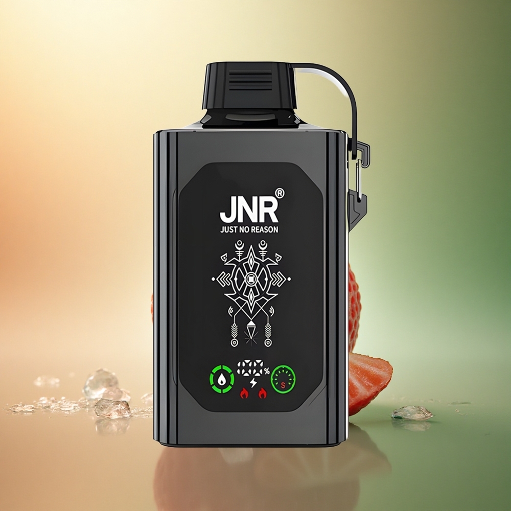 JNR Shisha Hookah Box 20500 "فراولة آيس ثنائي الشبكة 25مل 1000مللي أمبير"