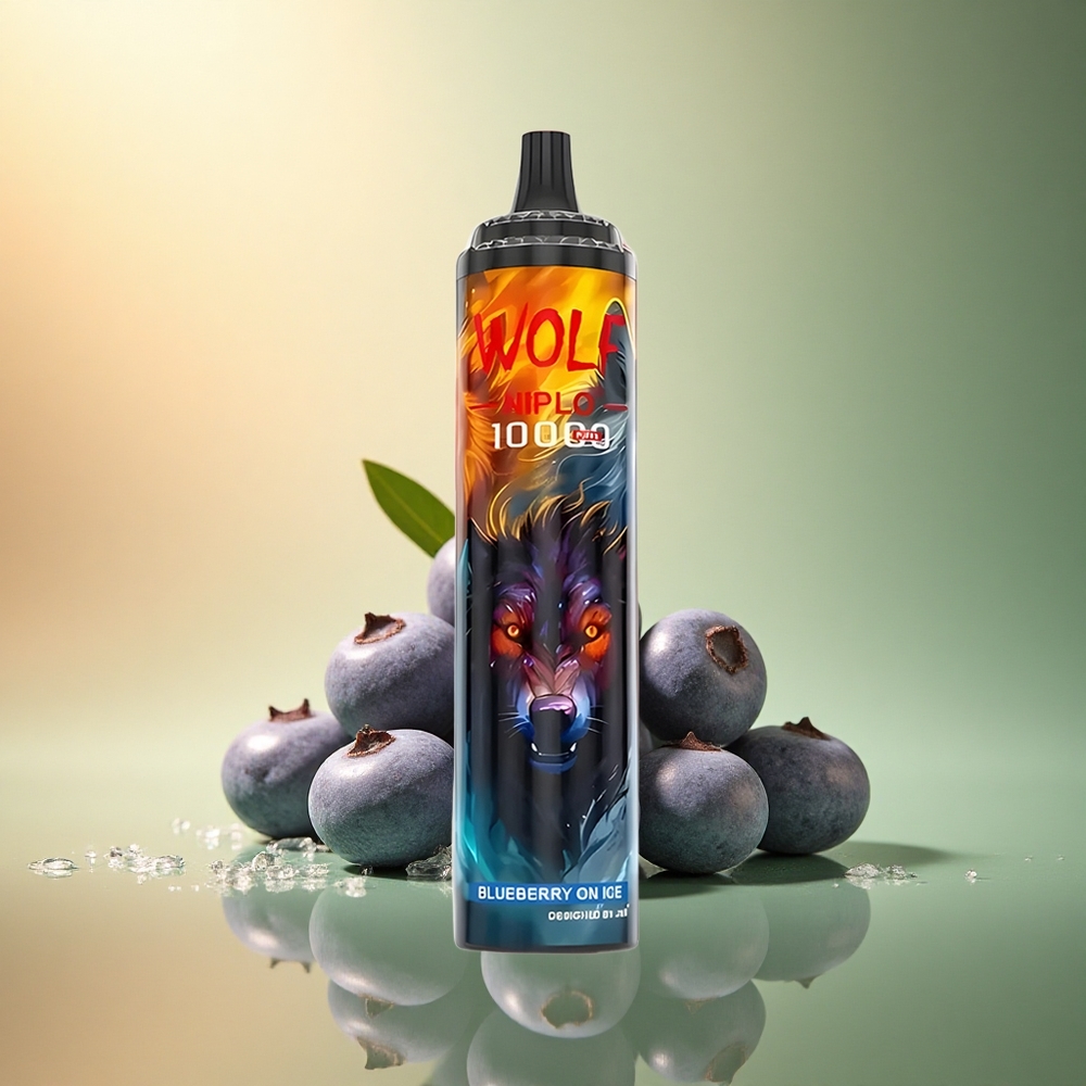JNR Wolf Niplo 10000 التوت البري على الثلج بـ20مل و5% نيكوتين