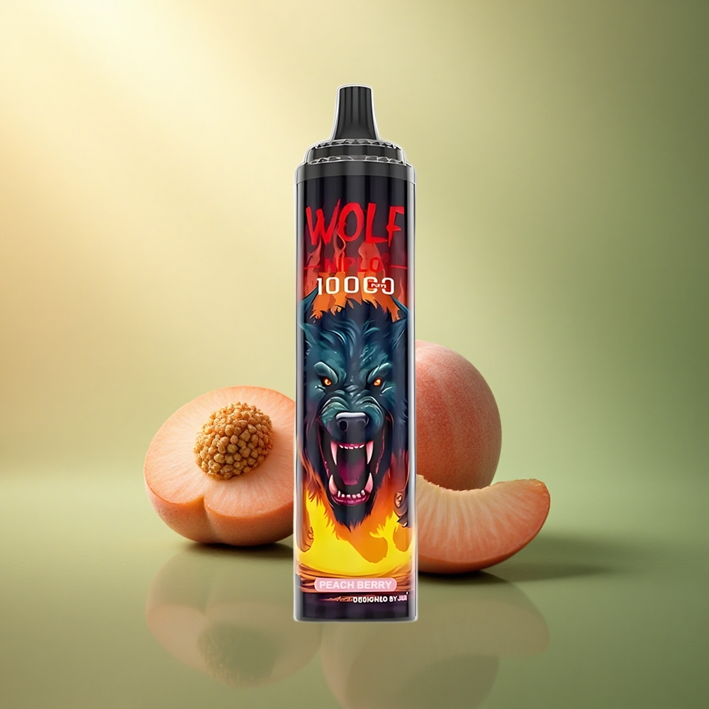 JNR Wolf Niplo 10000 توت الخوخ 20مل 5% نيكوتين