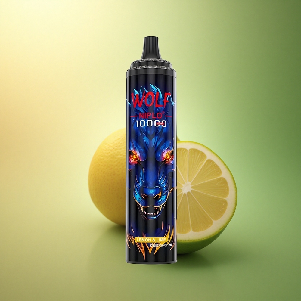JNR Wolf Niplo 10000 ليمون & لايم 20مل 650mAh