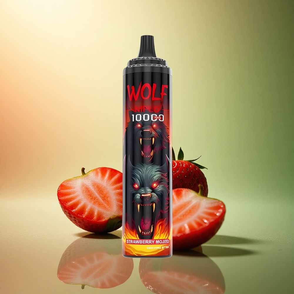 JNR Wolf Niplo 10000 فراولة موجيتو 650mAh 20مل