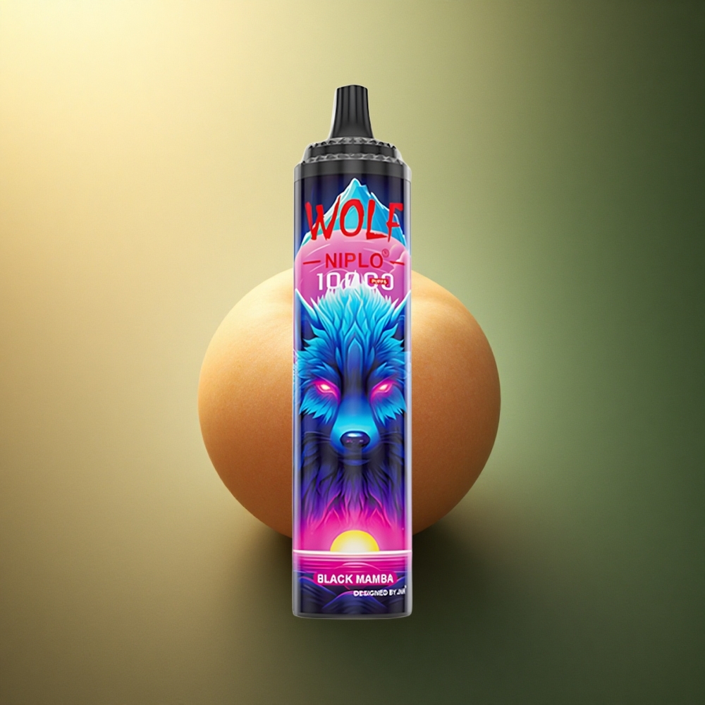 JNR Wolf Niplo 10000 أفعى سوداء 650mAh 20ml 5% نيكوتين