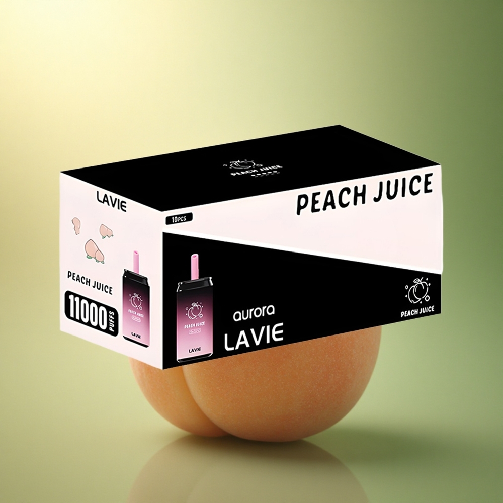 Lavie Aurora 11000 Puffs عصير الخوخ 22مل 5% نيكوتين