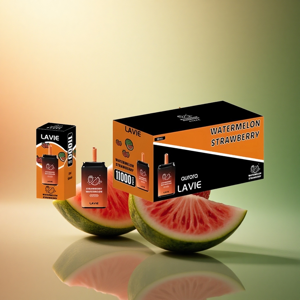 Lavie Aurora 11000 Puffs فراولة بطيخ بسعة 22مل ونيكوتين 5%