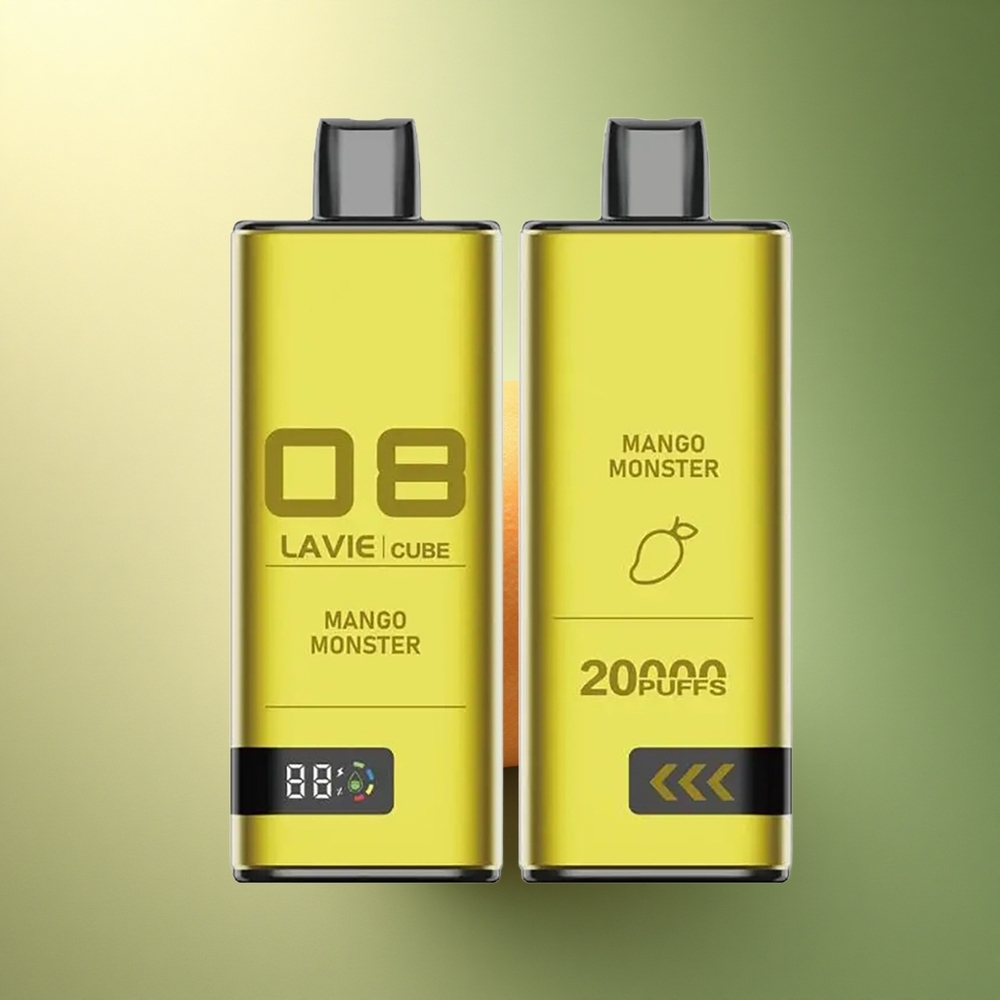Lavie Cube 20000 Puffs مانجو مونستر 28مل 600مللي أمبير