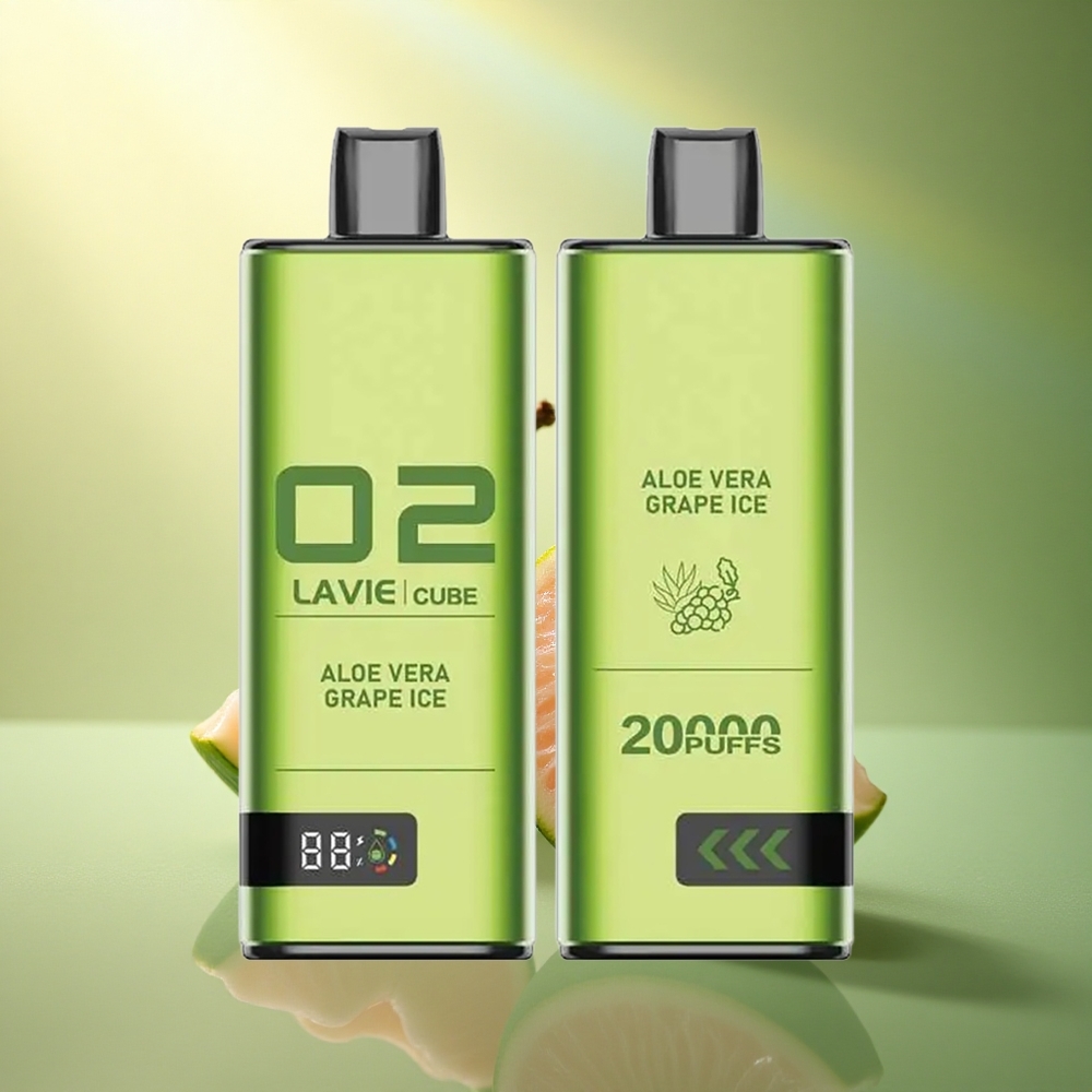 Lavie Cube 20000 Puffs ألوه فيرا عنب جليد 28مل