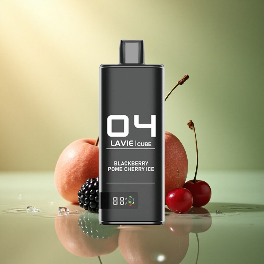 Lavie Cube 20000 Puffs توت بري رمان كرز مثلج بنيكوتين 5%
