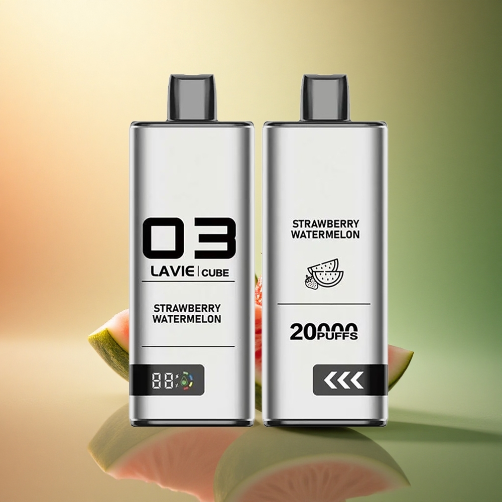 Lavie Cube 20000 Puffs فراولة بطيخ بنيكوتين 5%