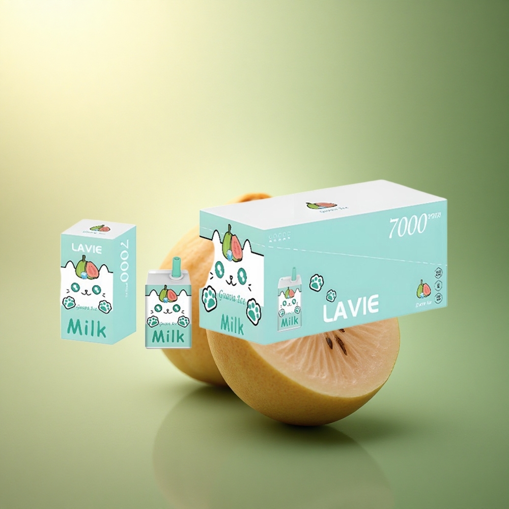 Lavie Milk 7000 Puffs جوافة مثلجة 16مل 600مللي أمبير
