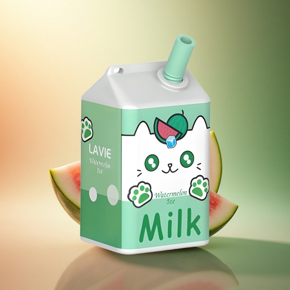 Lavie Milk 7000 Puffs بطيخ مثلج ٦٠٠ مللي أمبير