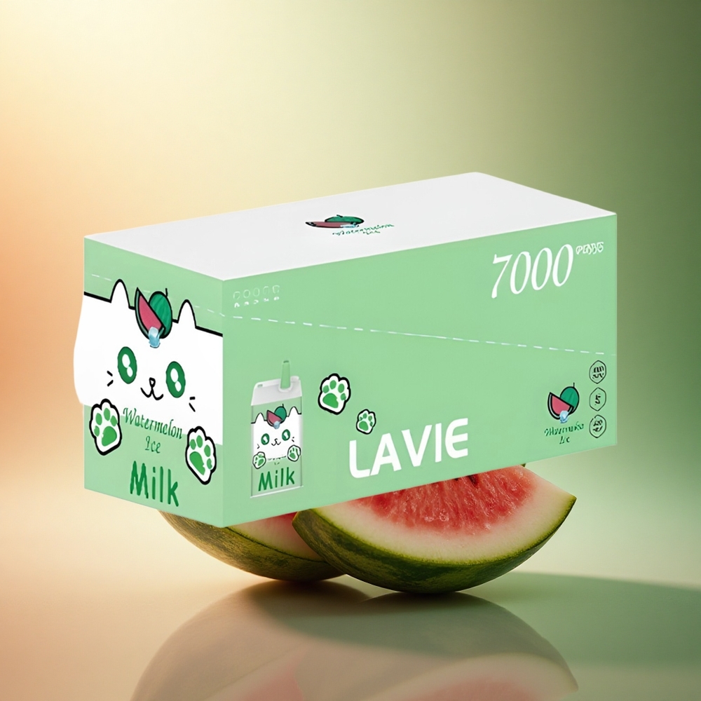 Lavie Milk 7000 Puffs بطيخ مثلج ٦٠٠ مللي أمبير